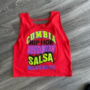 ZUMBA cross cross tank